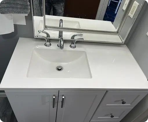 Expert sink resurfacing and restoration